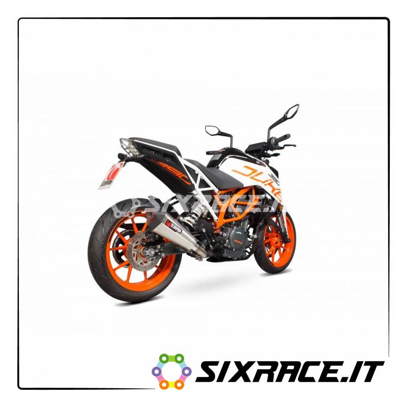 Silencieux SCORPION KTM 390 DUKE 2017-2018 TYPE Serket Taper approuvé