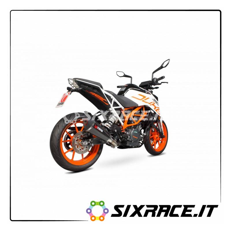 Silencieux SCORPION KTM 390 DUKE 2017-2018 TYPE Serket Taper approuvé