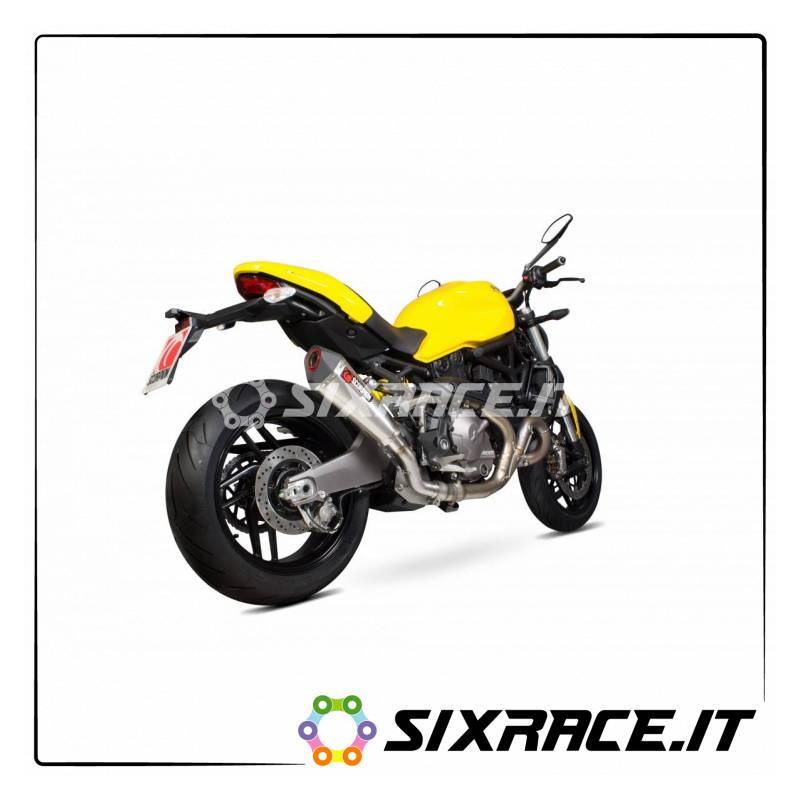 SCORPION DUCATI MONSTER 821 silencieux 2014-2018 TYPE Serket Taper NON homologue