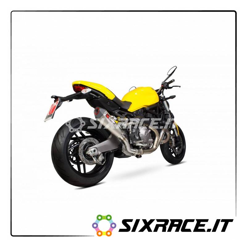 Silenziatore SCORPION DUCATI MONSTER 821 2014-2018 TIPO Serket Taper NON omologa