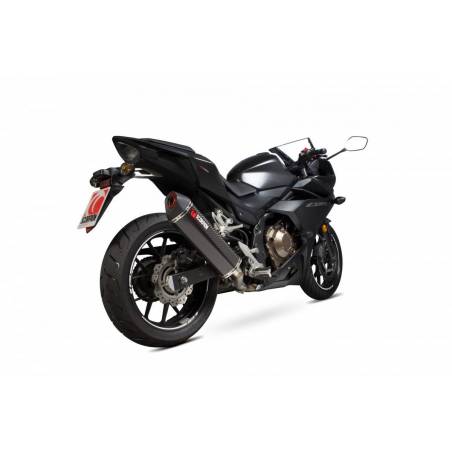 Silenziatore SCORPION HONDA CBR 500 R 2017-2018 TIPO Serket Parallel omologato