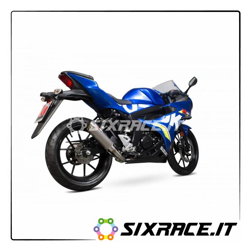 Échappement complet SCORPION SUZUKI GSX-R125 TYPE RP-1 GP 2017-2018 NON approuvé