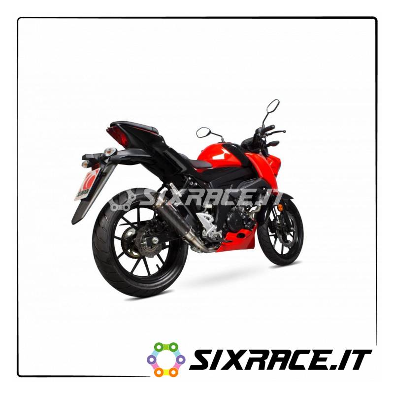 Échappement complet SCORPION SUZUKI GSX-S125 TYPE RP-1 GP 2017-2018 NON approuvé