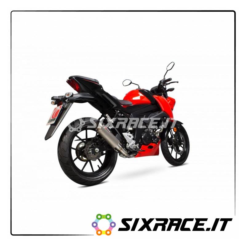 Échappement complet SCORPION SUZUKI GSX-S125 TYPE RP-1 GP 2017-2018 NON approuvé