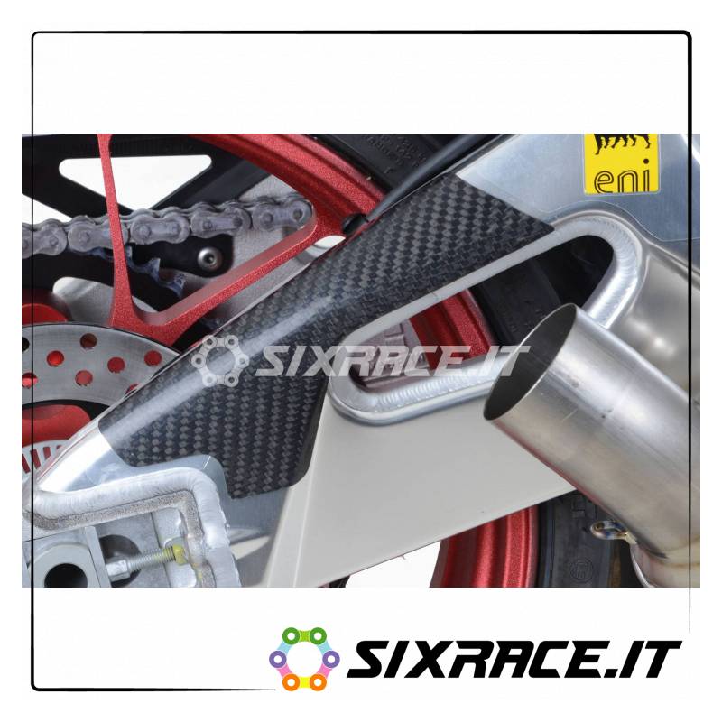 Protection du bras oscillant en carbone (côté droit) pour APRILIA RSV4RR / RF? 15- / V4 TUON