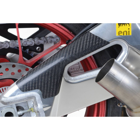 Protezione forcellone in carbonio (lato DX) per APRILIA RSV4RR/RF ?15- / V4 TUON