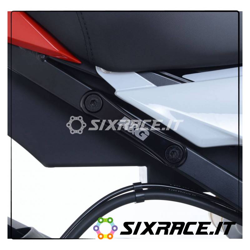Placchette copri fori poggiapiedi post.(sing) BMW S1000RR 10-15 / S1000R 14-