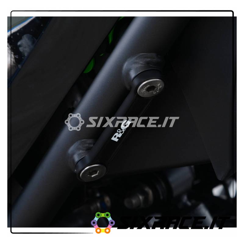 KAWASAKI Ninja 400 / Ninja Plaques de cache-repose-pieds arrière (simples)