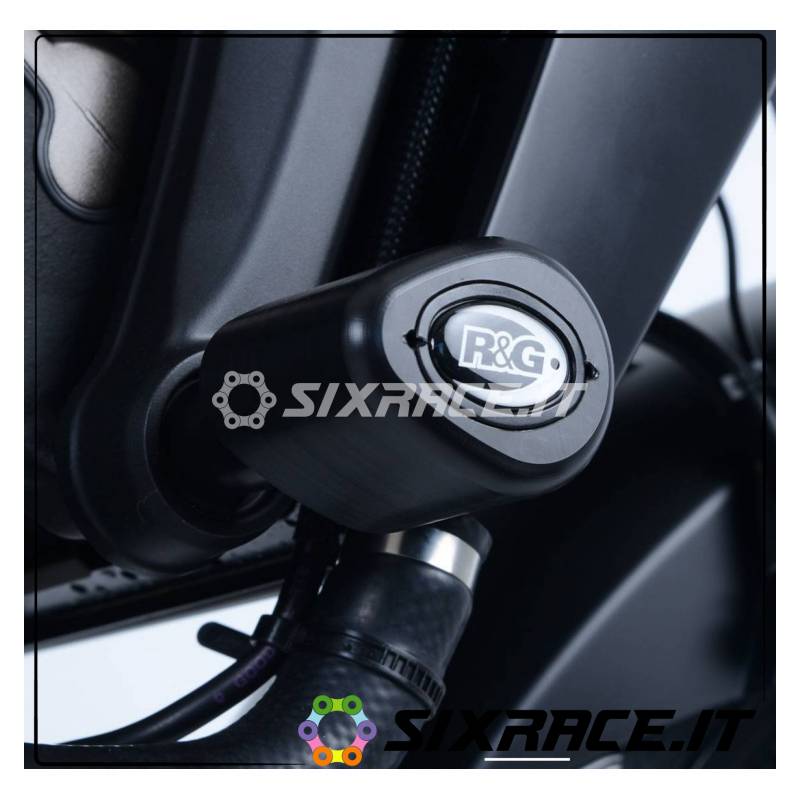 Tamponi / protezioni telaio tipo Aero (anteriori) - Yamaha MT-09 17- / MT-09 SP