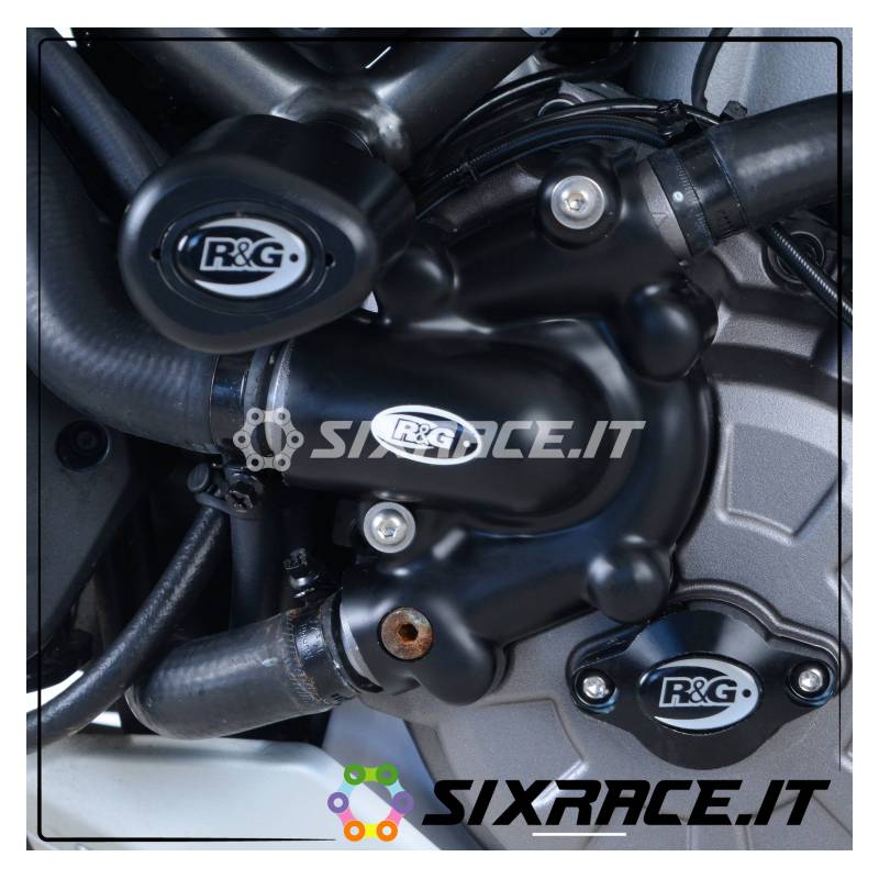 DUCATI MULTISTRADA 1260 (S) - SX protezione motore (rimuovere cover OEM pompa ac