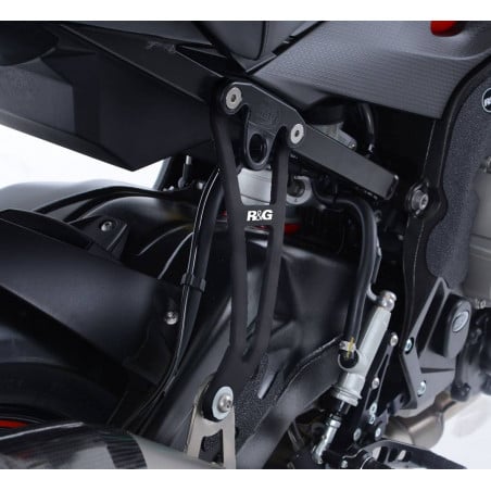 Support de pot d'échappement + plaque de repose-pied arriere BMW S1000R 17-