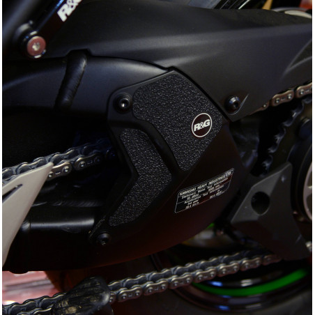 kit 3pz.adesivi anti-scivolo paratacco Kawasaki H2 SX - nero EZBG410BL RG