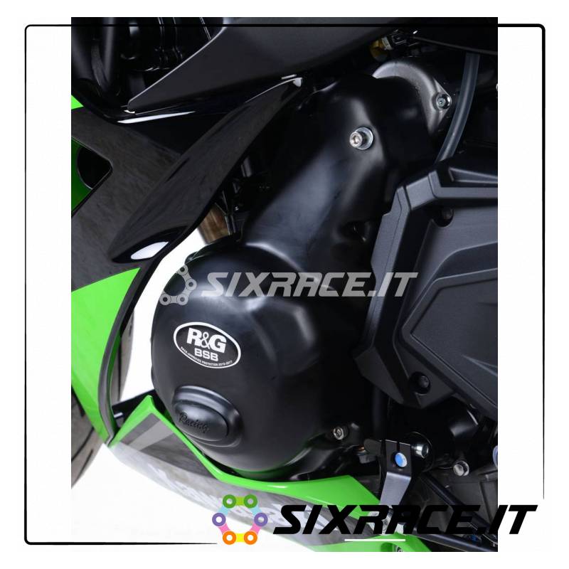 kit 2 pièces (ECC0225R-ECC0226R) - protection moteur Kawasaki Z650 / Ninja 650 17- - v