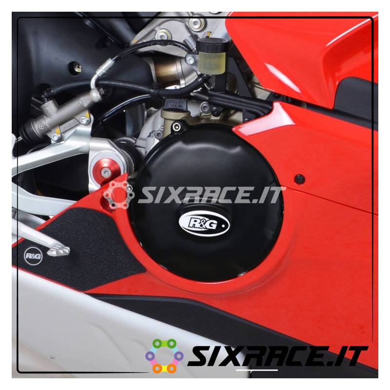 Kit de 2 pièces (ECC0254BK-ECC0255BK) - Protecteur de moteur Ducati Panigale V4 / V4S / Speci