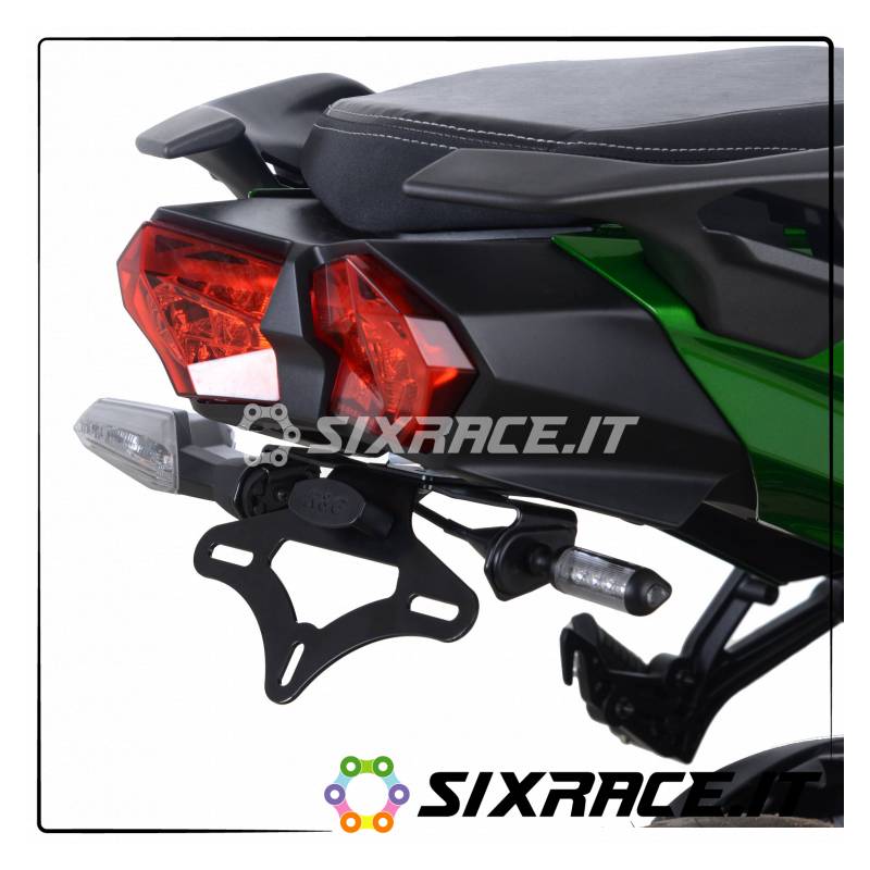 Support de plaque d'immatriculation Kawasaki H2 SX LP0247BK RG