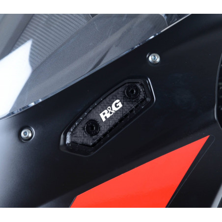 Placchette coprifori specchietti Suzuki GSX-R 125 MBP0031BK RG