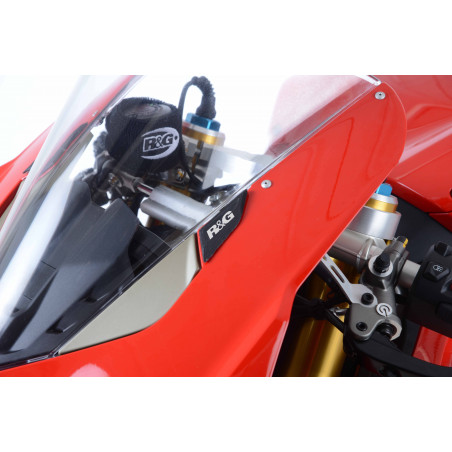 Placchette coprifori specchietti Ducati Panigale V4 / V4S MBP0032BK RG