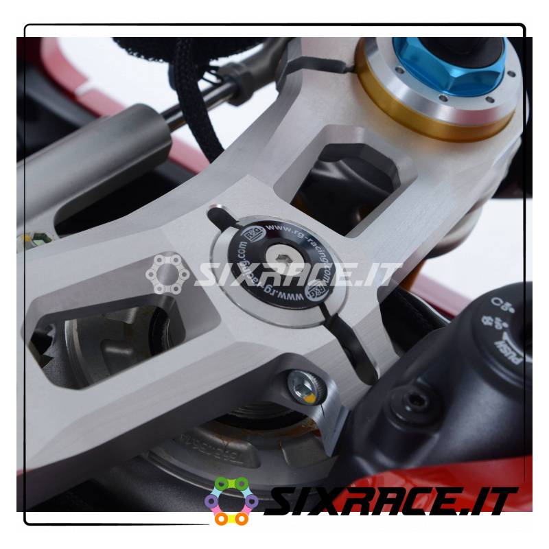 giogo tappo superiore Ducati Panigale V4 / V4S (colore rosso) YTI0011RE RG
