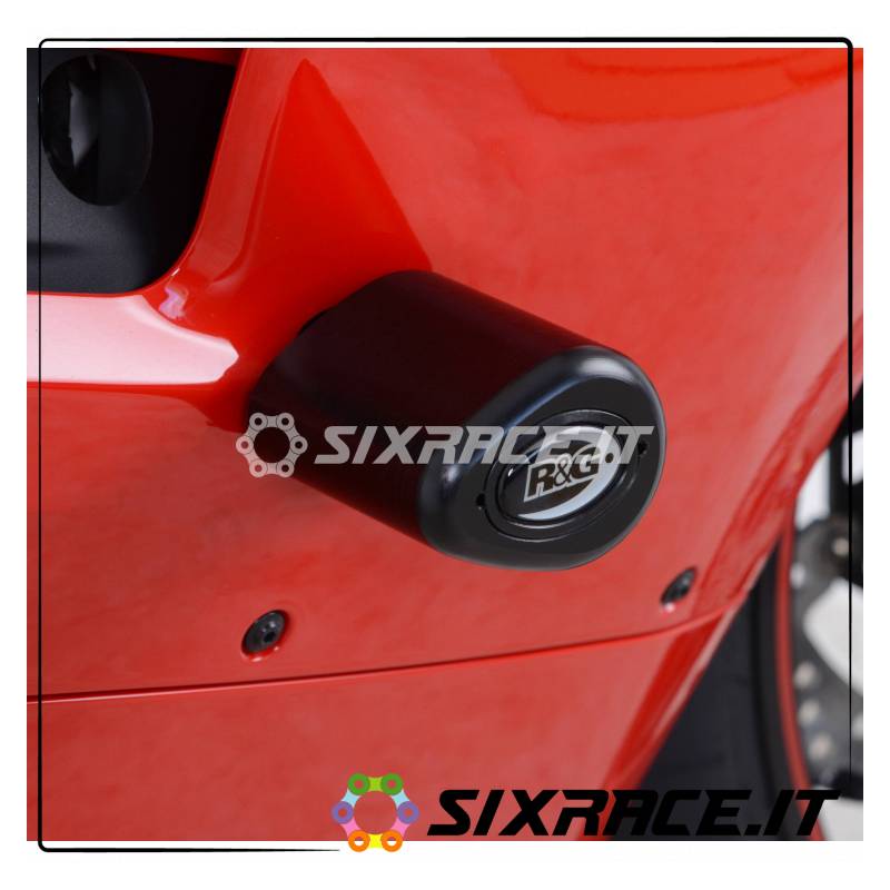 Tamponi / prot.telaio tipo Aero - Ducati Panigale V4 / V4S / Speciale (foratura