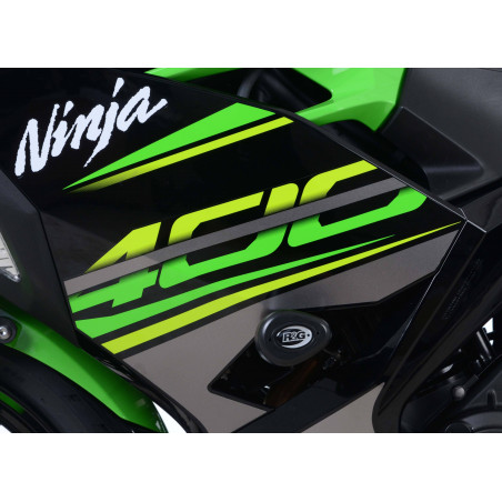 Tamponi / protezioni telaio tipo Aero (no cut) - Kawasaki Ninja 400 / Ninja 250