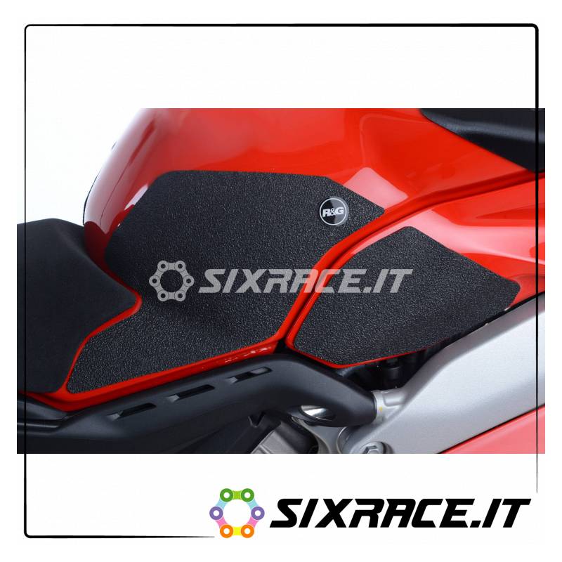 Kit 4pz.adesivi anti-scivolo serbatoio DUCATI Panigale V4 / V4S / Speciale - ner