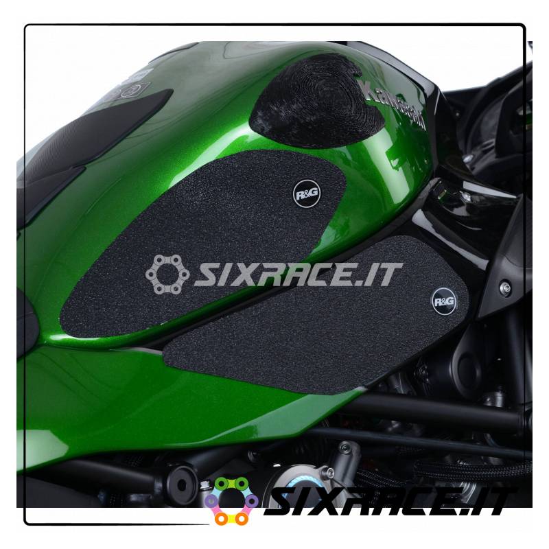 KAWASAKI H2 SX kit de réservoir autocollants antidérapants 4 pièces - clair EZRG434CL RG