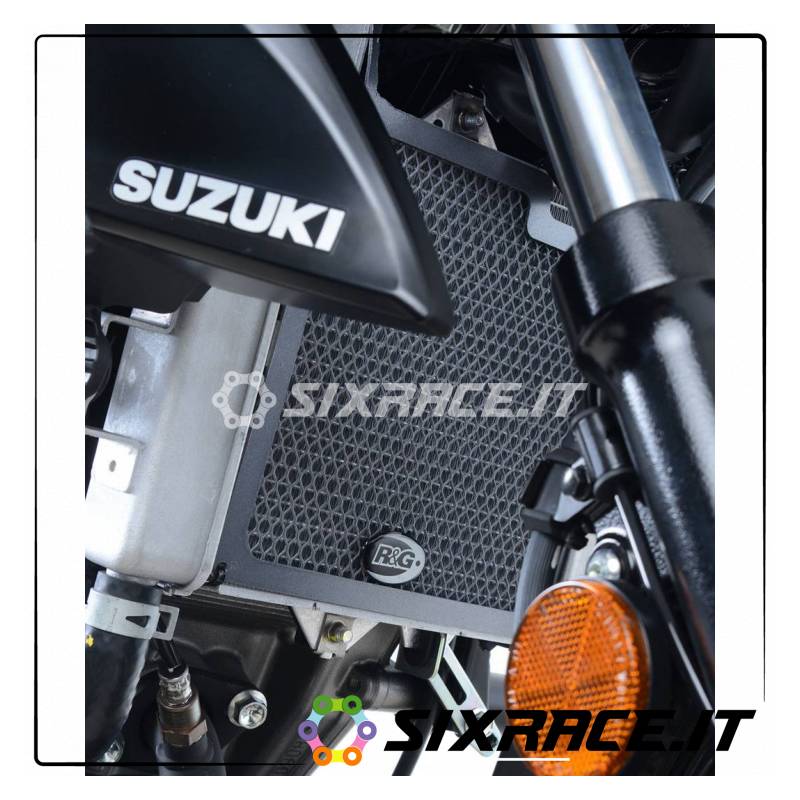 griglia protezione radiatore - Suzuki GSX-R 125 / GSX-S 125 (colore titanio) RAD0