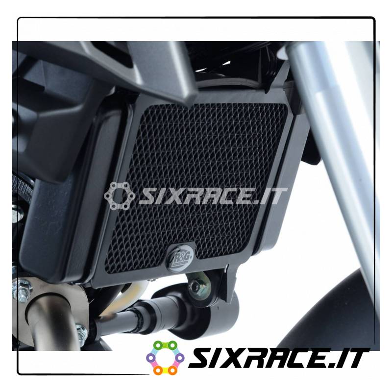 griglia protezione radiatore - Yamaha MT-125 (anche modello ABS) (colore titanio)