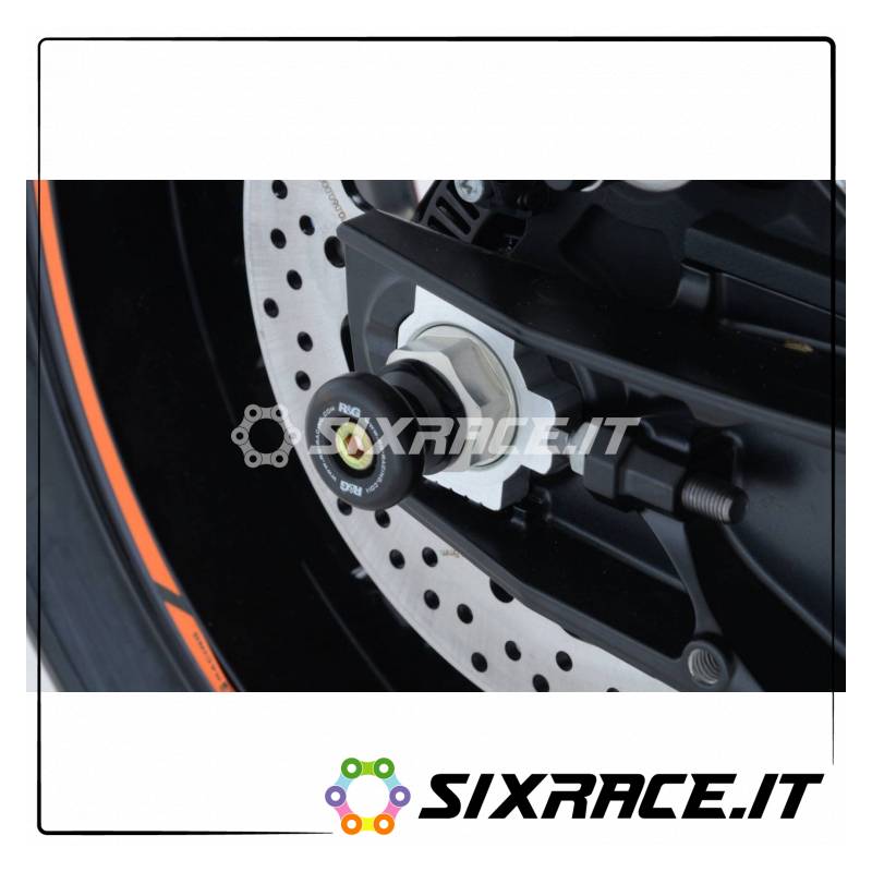 Curseurs de boulons de roue arrière KTM 790 Duke SS0048BK RG