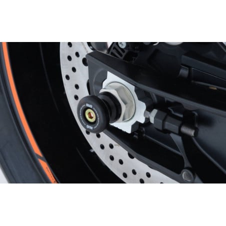 KTM 790 Curseurs d'axe de roue arrière Duke (couleur orange) SS0048OR RG