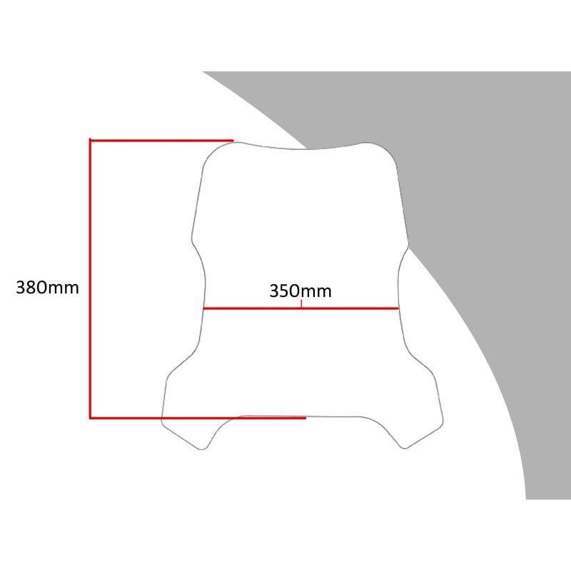 420-B108-003 Cupolino Flip-Up BMW R 100 GS 1000 1980 1995 POWERBRONZE