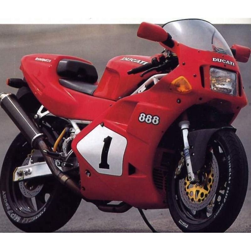 410-D104-000 Cupolino Standard DUCATI 888 Strada - Biposto 888 1992 1994 POWERBRONZE