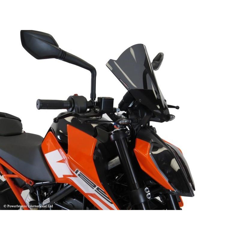 430-U261-000 Cupolino Naked - alto KTM Duke 390 (to 2023) 390 2017 2023 POWERBRONZE