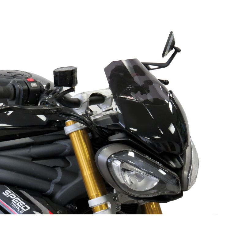 430-U316A-003 Cupolino Naked Airflow - alto TRIUMPH Street Triple 765 R 765 2023 2024 POWERBRONZE