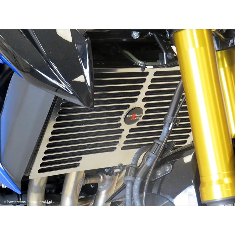 520-S120-400 Griglia Radiatore Acqua Inox SUZUKI GSX-S 750 750 2017 2023 POWERBRONZE