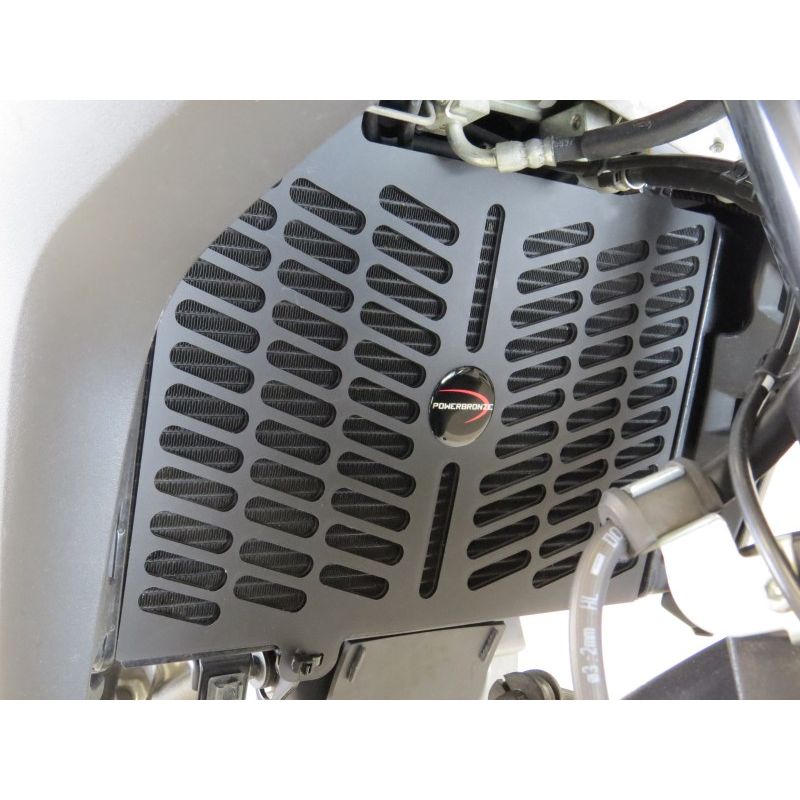 520-S126-004 Griglia Radiatore Acqua ABS SUZUKI V-Strom 650 XT (faro singolo) 650 2017 2024 POWERBRO