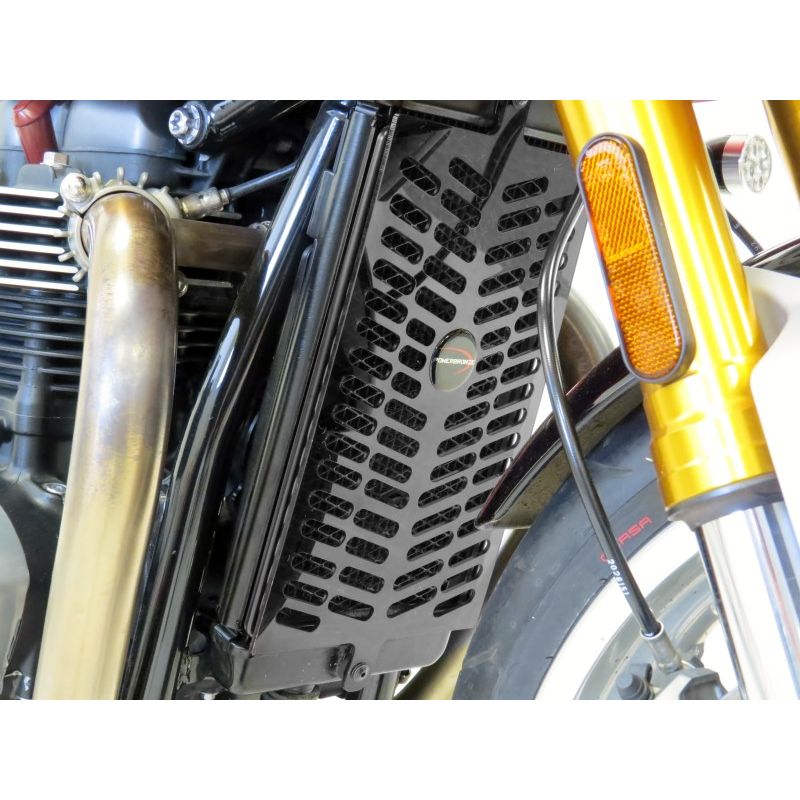 520-T111-005 Griglia Radiatore Acqua ABS TRIUMPH Thruxton 1200 RS 1200 2020 2024 POWERBRONZE