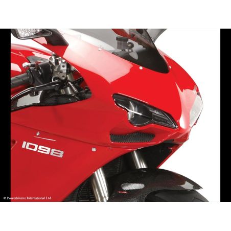 440-D461-006 Lente coprifaro DUCATI 848 EVO 850 2011 2013 POWERBRONZE