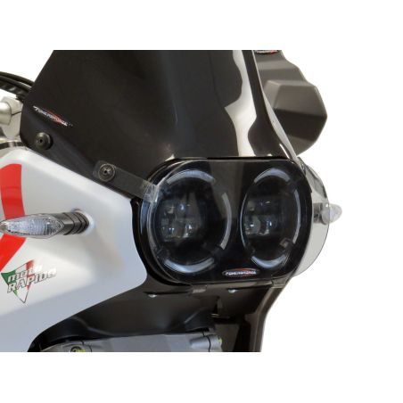 440-D665-000 Lente coprifaro - con supporti DUCATI Desert X 950 2022 2025 POWERBRONZE