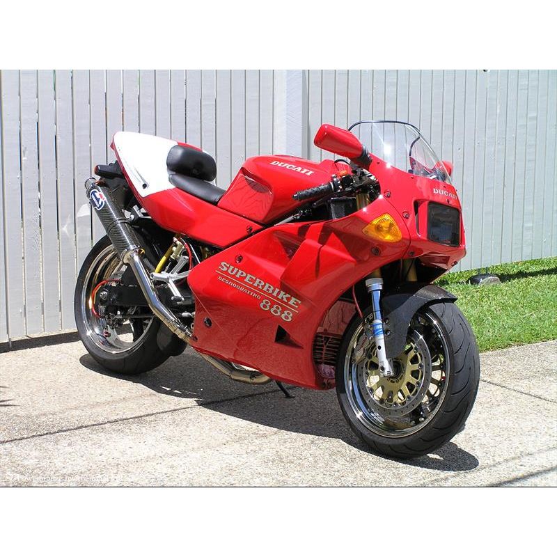 440-D046-000 Lente coprifaro DUCATI Super Light 900 900 1990 1997 POWERBRONZE