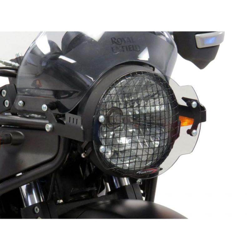 440-R904-001 Lente coprifaro - con supporti ROYAL ENFIELD Himalayan 400 2021 2024 POWERBRONZE