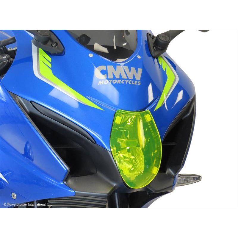 440-S570-001 Lente coprifaro SUZUKI GSX-R 1000 / R 1000 2017 2023 POWERBRONZE