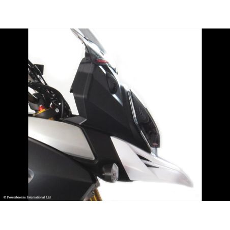 440-S532-001 Lente coprifaro SUZUKI V-Strom 650 (faro singolo) 650 2017 2024 POWERBRONZE