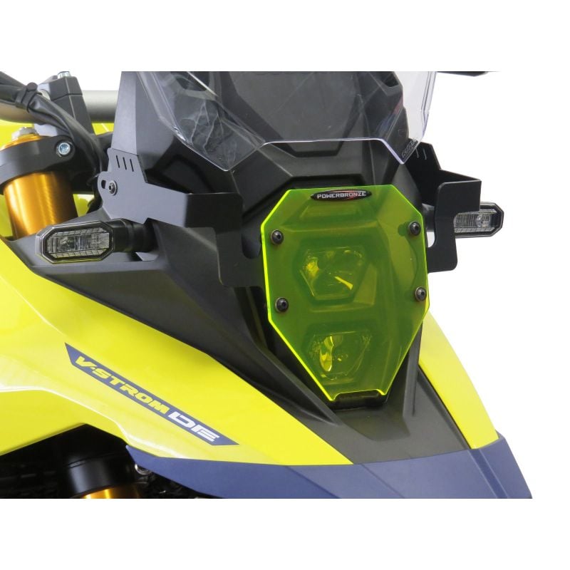 440-S907-001 Lente coprifaro - con supporti SUZUKI V-Strom 800 SE / RE (19") 800 2024 2025 POWERBRON
