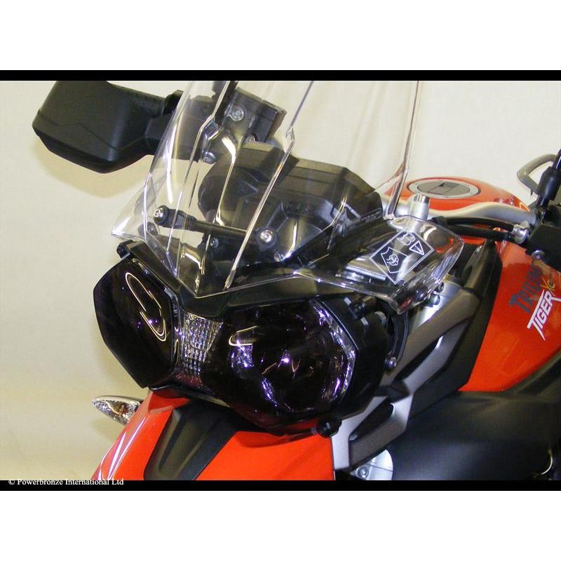 440-T501-001 Lente coprifaro TRIUMPH Tiger 800 800 2011 2017 POWERBRONZE