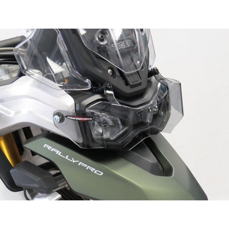 440-T647-001 Lente coprifaro TRIUMPH Tiger 900 Rally / Rally Pro 900 2020 2024 POWERBRONZE