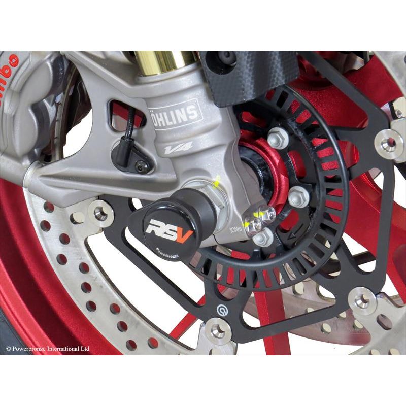 518-A101-003 Protezioni forcella - coppia APRILIA RSV4 RR ABS 1000 2015 2018 POWERBRONZE