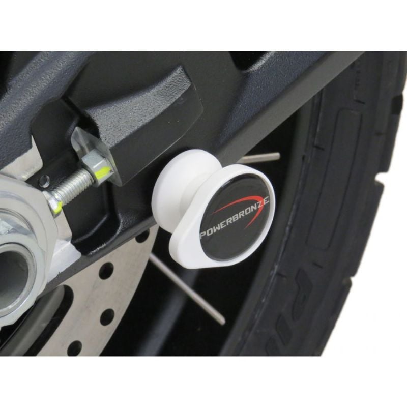 514-D106-008 Protezioni forcellone - coppia DUCATI Desert X 950 2022 2024 POWERBRONZE