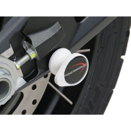 514-D106-008 Protezioni forcellone - coppia DUCATI Desert X 950 2022 2024 POWERBRONZE