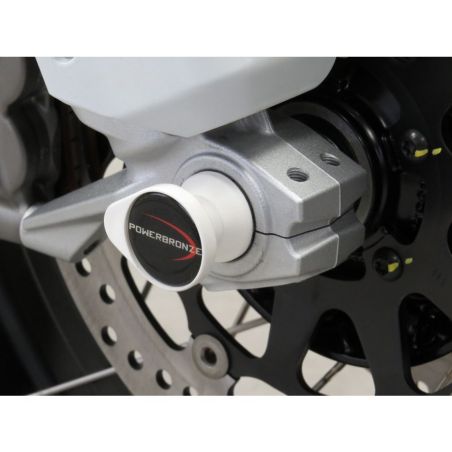 518-D111-011 Protezioni forcella - coppia DUCATI Desert X 950 2022 2024 POWERBRONZE